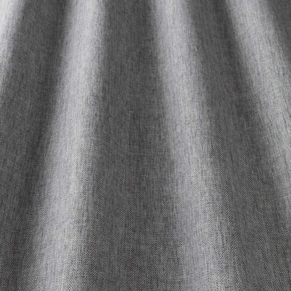 black-grey plain woven fabric from iLiv