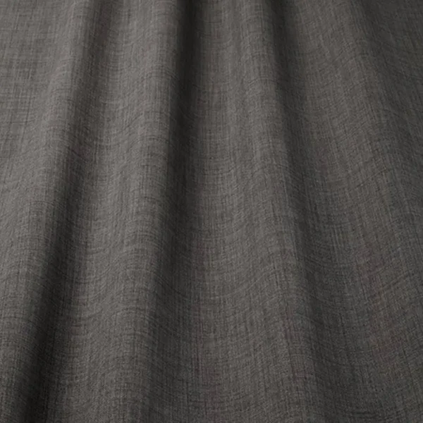 black-grey plain woven fabric from iLiv