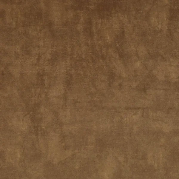 Larne Fabric - Saddle by brown plain velvet-chenille fabric from iLiv
