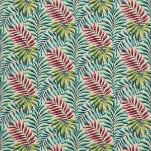 multicolour botanical cotton fabric from iLiv