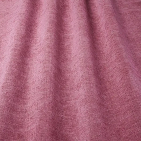 Marylebone Fabric - Rose by pink plain woven fabric from iLiv