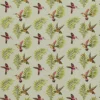 brown animal embroideried fabric from iLiv