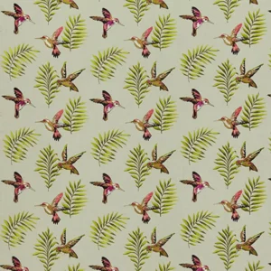brown animal embroideried fabric from iLiv