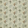 brown animal embroideried fabric from iLiv