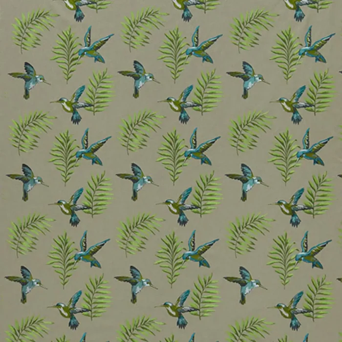 Montserrat Fabric - Lagoon swatch