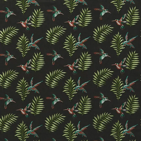 multicolour animal embroideried fabric from iLiv