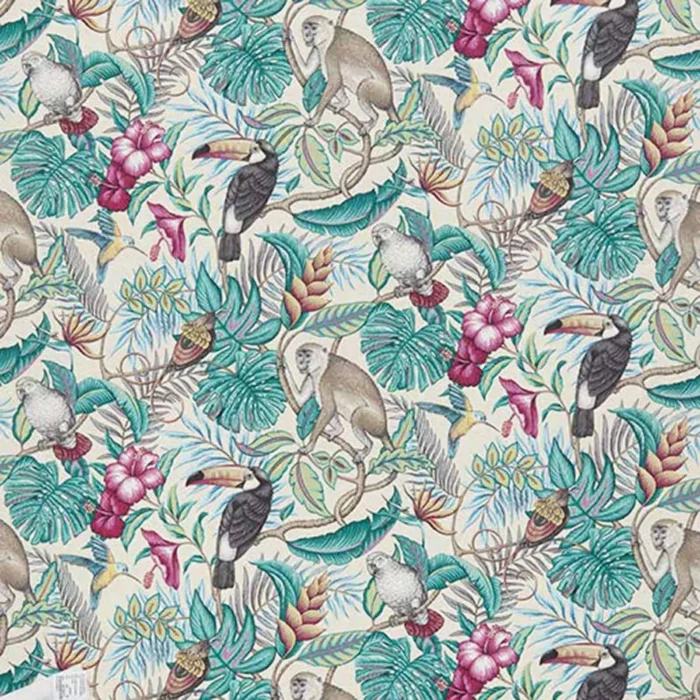 Rainforest Fabric - Cassis swatch