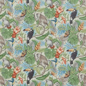 multicolour animal cotton fabric from iLiv