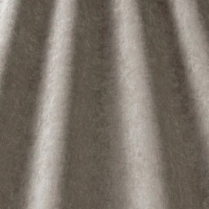 black-grey plain velvet-chenille fabric from iLiv