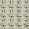 brown botanical embroideried fabric from iLiv