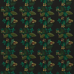 multicolour botanical embroideried fabric from iLiv
