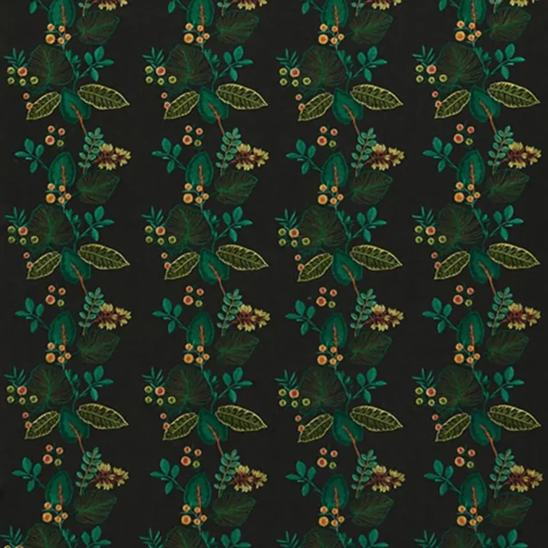 multicolour botanical embroideried fabric from iLiv