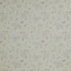 green botanical cotton fabric from iLiv
