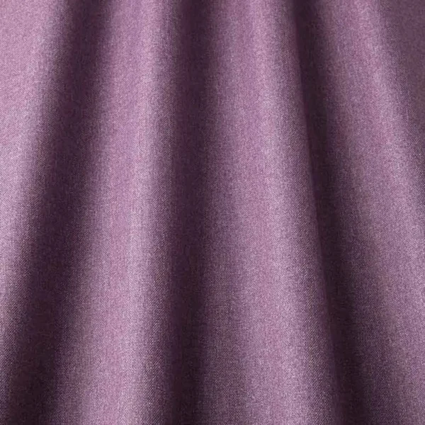 Tundra Fabric - Plum by purple plain woven fabric from iLiv