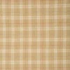brown checked woolen fabric from Linwood Fabrics