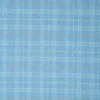 blue checked woolen fabric from Linwood Fabrics