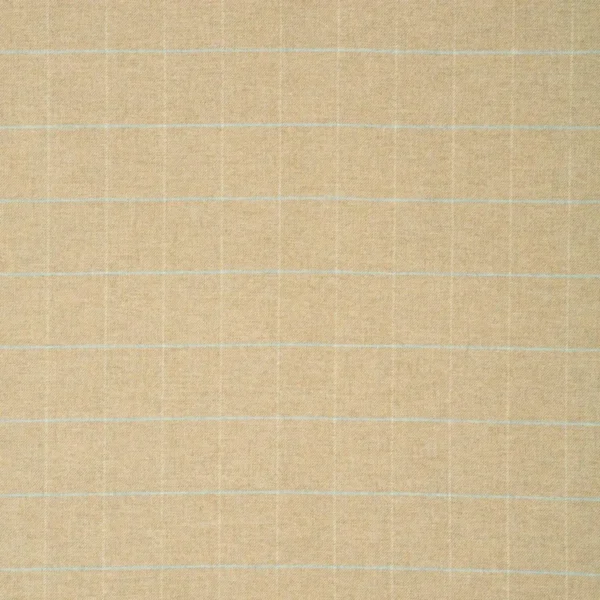 Belmont Fabric - Conway by brown checked woolen fabric from Linwood Fabrics
