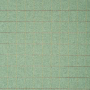 blue checked woolen fabric from Linwood Fabrics