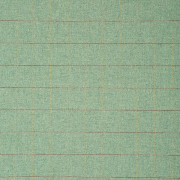 blue checked woolen fabric from Linwood Fabrics