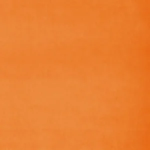 orange plain velvet-chenille fabric from Linwood Fabrics