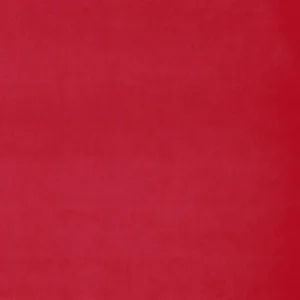 red plain velvet-chenille fabric from Linwood Fabrics