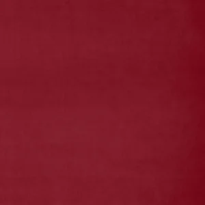 red plain velvet-chenille fabric from Linwood Fabrics