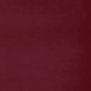 red plain velvet-chenille fabric from Linwood Fabrics