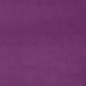 purple plain velvet-chenille fabric from Linwood Fabrics