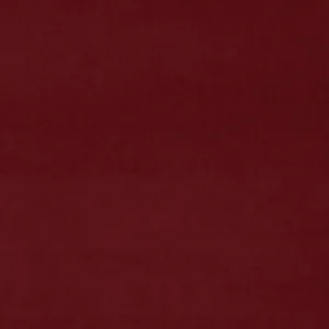 red plain velvet-chenille fabric from Linwood Fabrics
