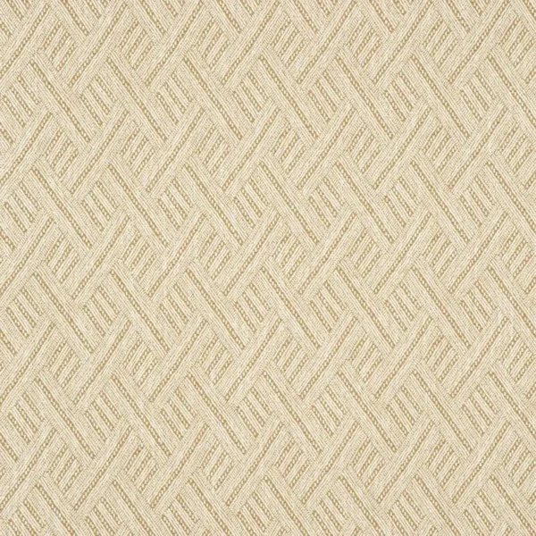 brown geometric woven fabric from Linwood Fabrics