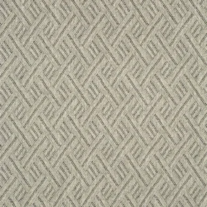black-grey geometric woven fabric from Linwood Fabrics