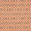 red geometric woven fabric from Linwood Fabrics