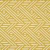 yellow geometric woven fabric from Linwood Fabrics