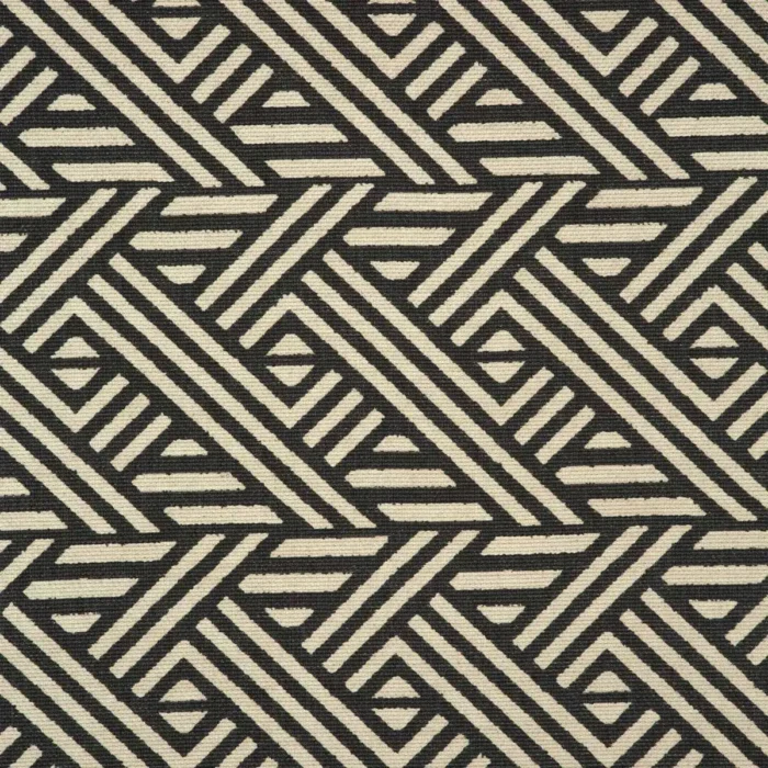 Pampas Fabric - Charcoal swatch