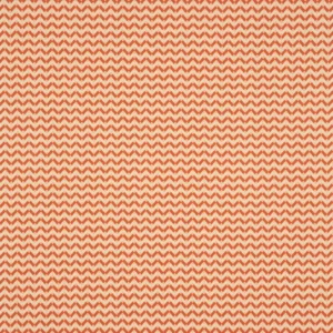 orange geometric woven fabric from Linwood Fabrics