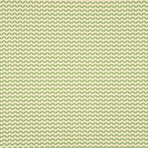 green geometric woven fabric from Linwood Fabrics