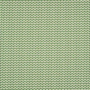 green geometric woven fabric from Linwood Fabrics
