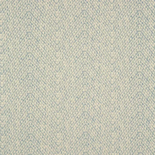 blue geometric woven fabric from Linwood Fabrics