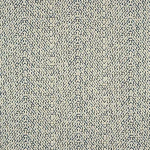 blue geometric woven fabric from Linwood Fabrics