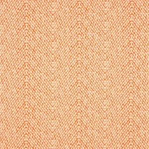 orange geometric woven fabric from Linwood Fabrics