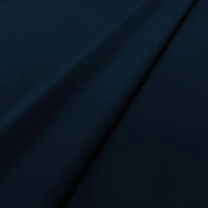 blue plain velvet-chenille fabric from Linwood Fabrics