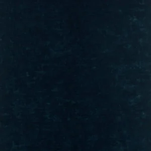 blue plain velvet-chenille fabric from Linwood Fabrics