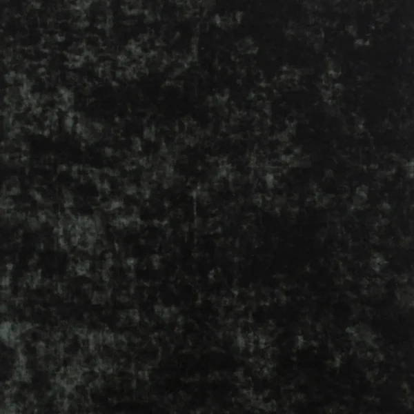 Cosmos Fabric - Smoke by black-grey plain velvet-chenille fabric from Linwood Fabrics