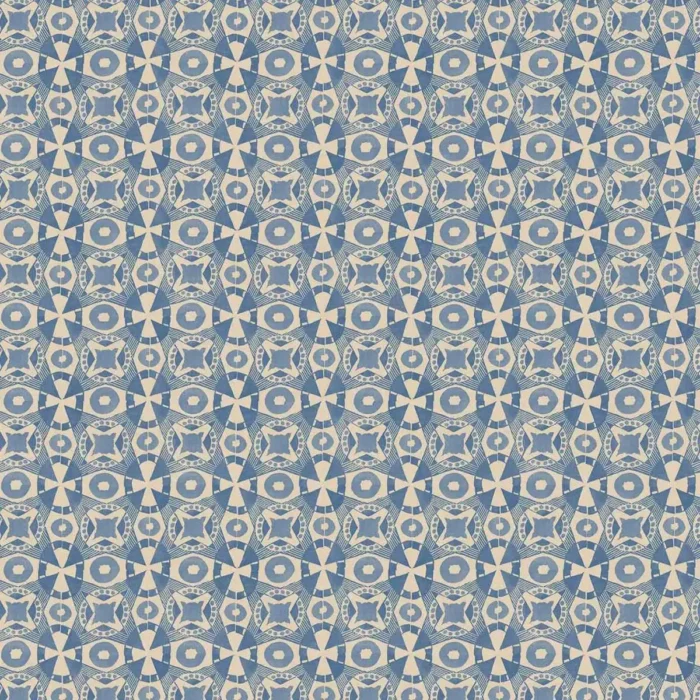 Starship Fabric - Cornflower swatch