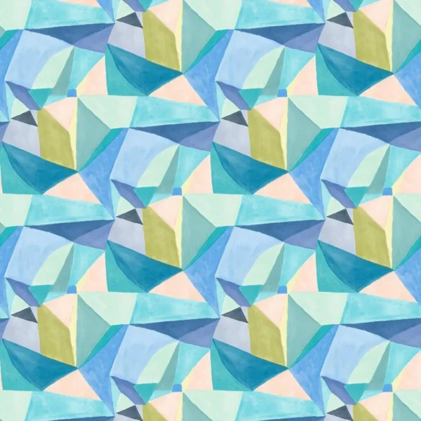 Crystal Fabric - Pool by blue contemporary velvet-chenille fabric from Linwood Fabrics