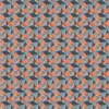 black-grey geometric velvet-chenille fabric from Linwood Fabrics