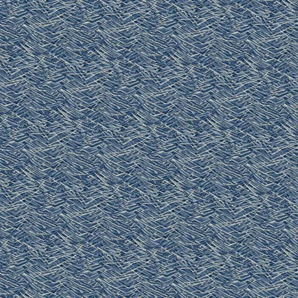 Kerplunk Fabric - Indigo by blue misc velvet-chenille fabric from Linwood Fabrics