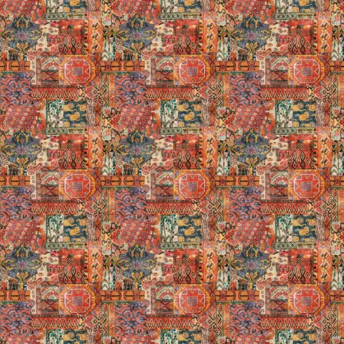 Fez Fabric - Paprika swatch