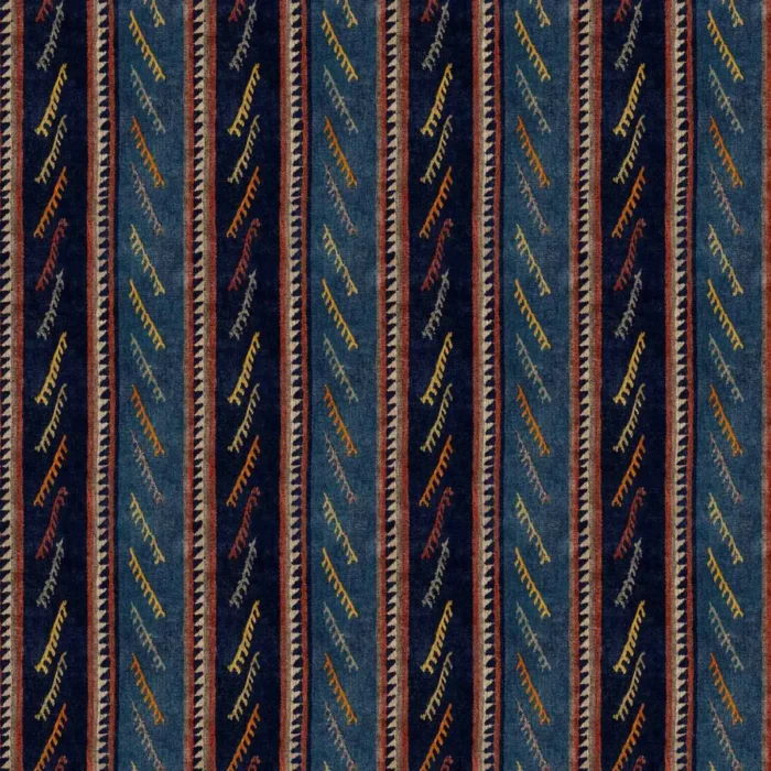 Hi Ho Silver Fabric - Navy swatch