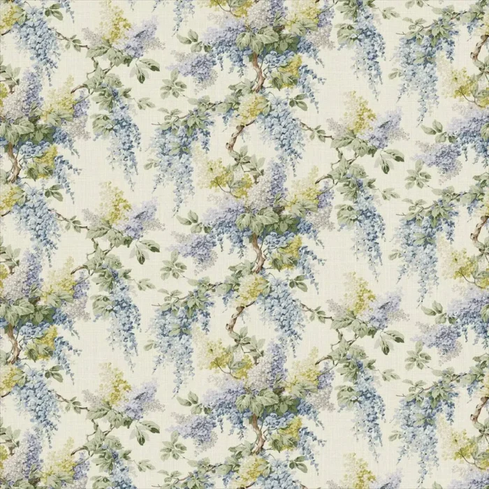 Vita Fabric - Blue Yellow – Blue / Yellow swatch